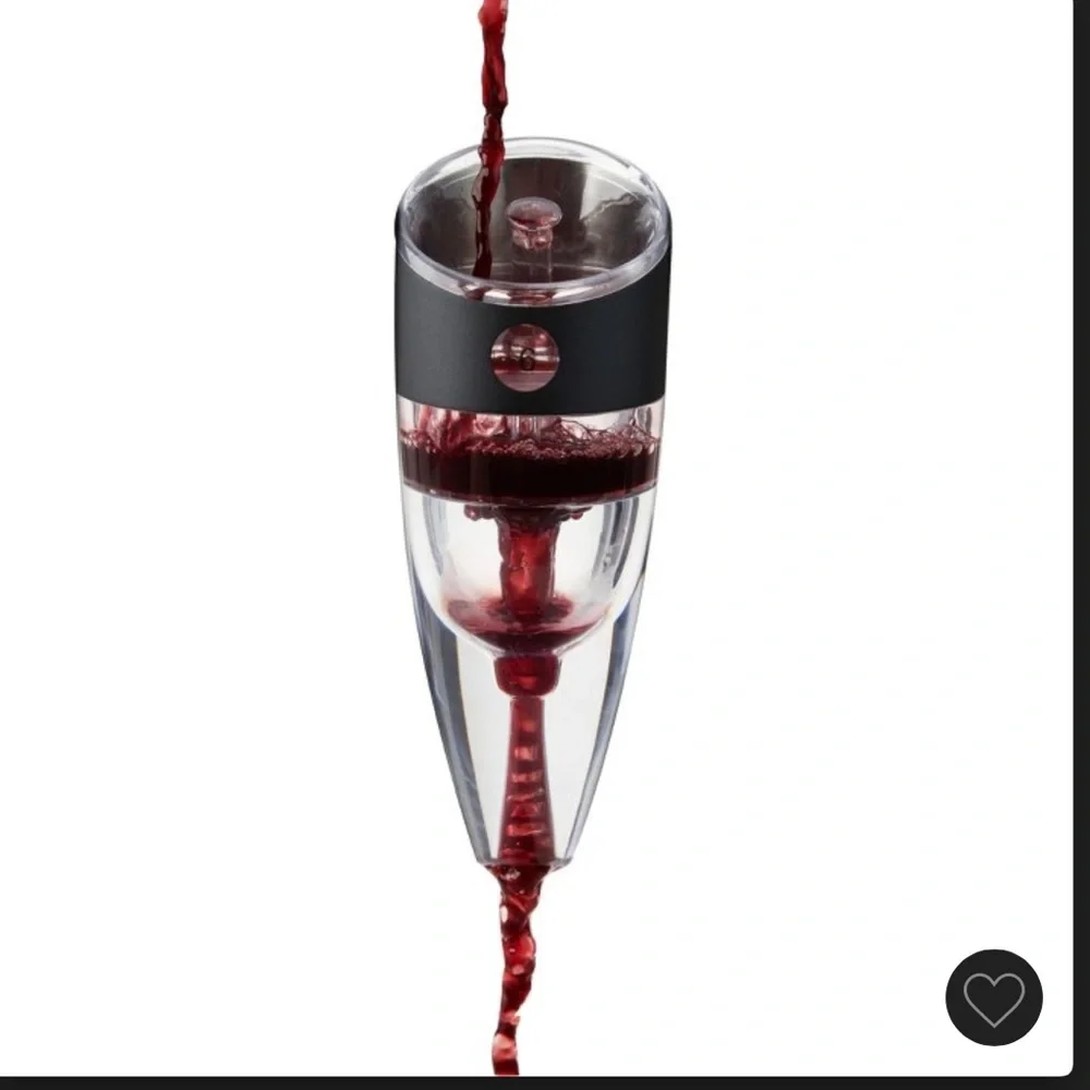 NWT Decanter; Alchemi by Viski Adjustable Wine Aerator with Stand